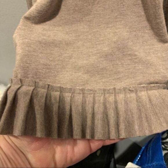 Cynthia Rowley ruffle front midi dress, EUC, sz L - Picture 4 of 8